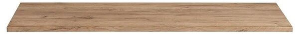 Prostokątny blat łazienkowy Dąb 120 cmS9-N85