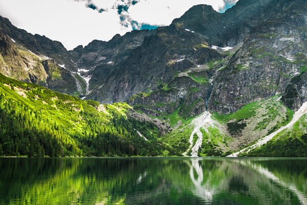 Obraz Morskie Oko w Tatrach