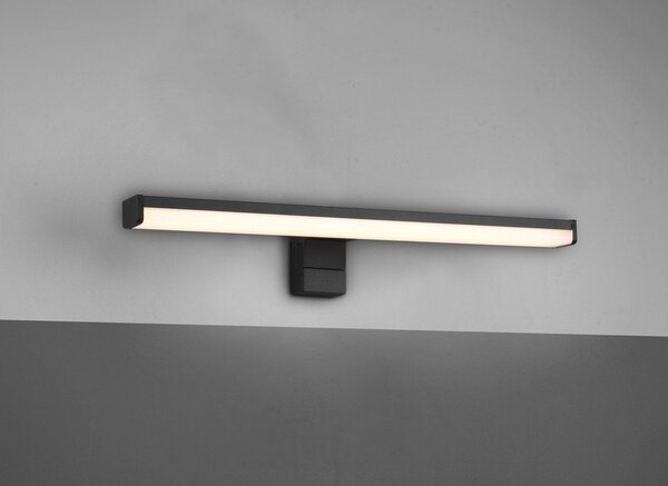 Kinkiet LED w kolorze matowej czerni (dł. 40 cm) Lino – Trio