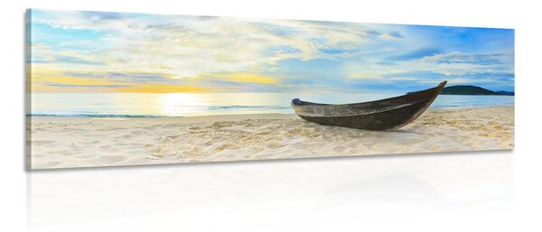 Obraz panorama pięknej plaży