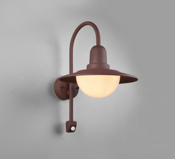 Lampa zewnętrzna z czujnikiem ruchu (wysokość 46 cm) Norman – Trio