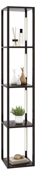 Lampa podłogowa LED z 4 półkami