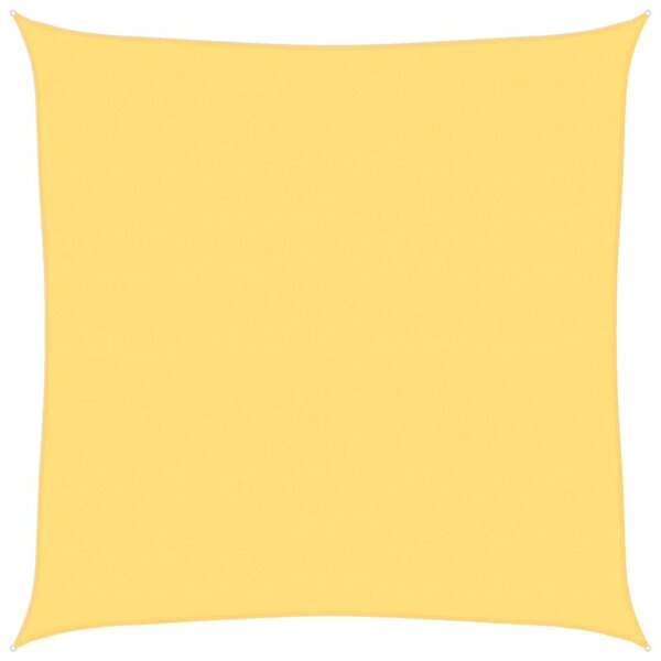 Żagiel przeciwsłoneczny, 160 g/m², beżowy, 6x6 m, hdpe