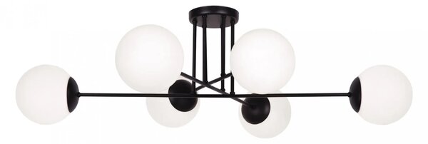 Nowoczesna lampa sufitowa ze szklanymi kloszami 3X S804 A1-R04