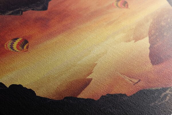 Obraz widok z jaskini