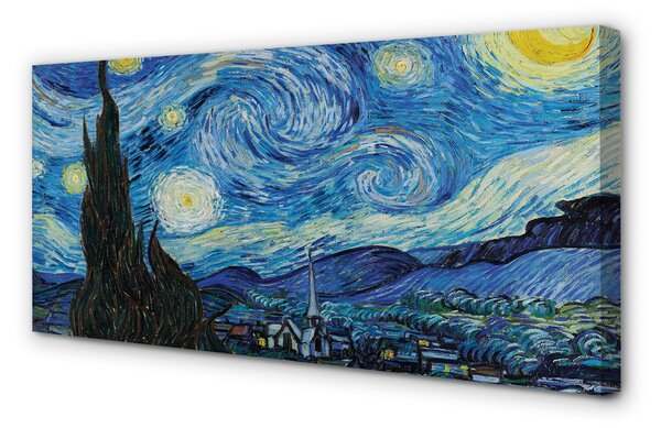 Zdjęcie na płótnie Gwiaździsta noc - Vincent van Gogh