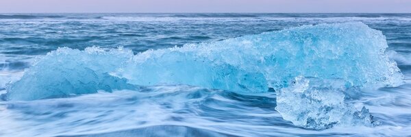 Obraz lodowaty ocean