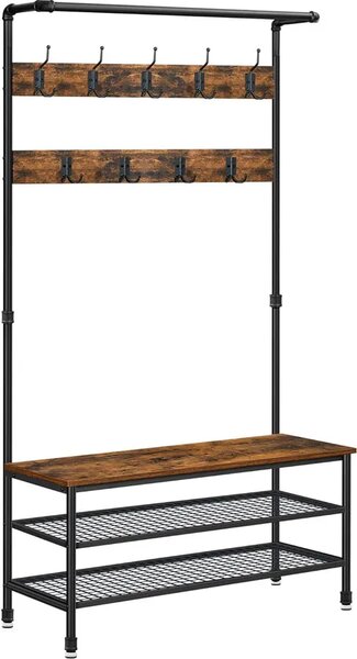 Na buty szafka na ubrania z wieszakiem w stylu loft W6-P81