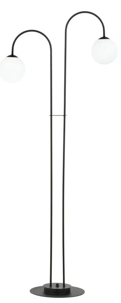 Nowoczesna lampa podłogowa z mlecznymi kloszami - D117 M6-D17