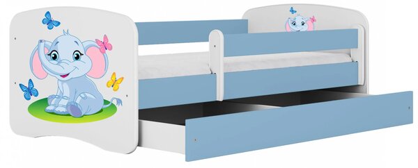 Łóżko dla chłopca z materacem mix 80x160 W4-L21