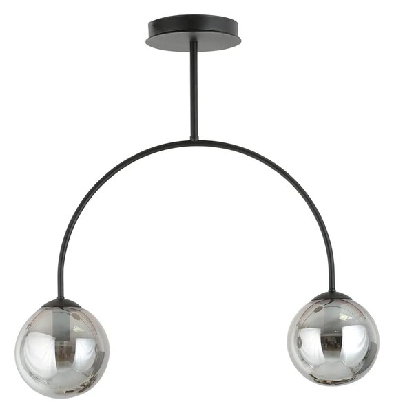Nowoczesna metalowa lampa sufitowa - D114 C9-P42