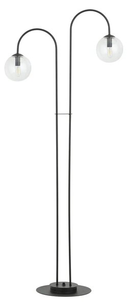 Nowoczesna lampa wisząca z grafitowymi kloszami - 10X D118 H1-M00