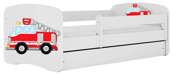 Łóżko dla chłopca z materacem mix 70x140 R0-Z27