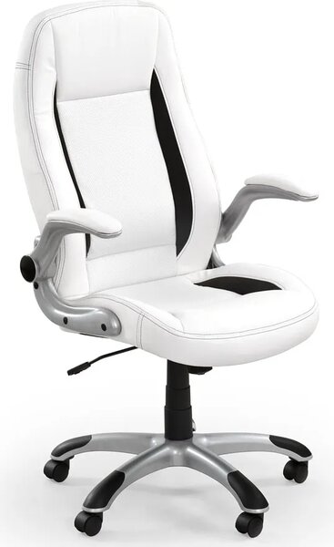 Biały biurowy fotel obrotowy D3-S79