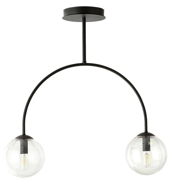 Lampa sufitowa z przezroczystymi kloszami - 4X D114 A5-R00