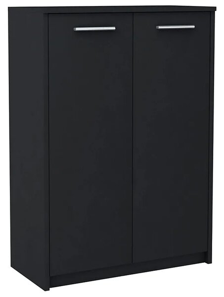 Czarna komoda do salonu G3-H61