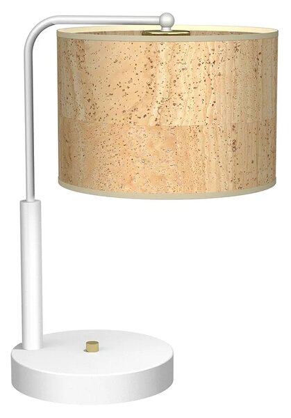 Lampa gabinetowa z korkowym kloszem - N54 H6-M14