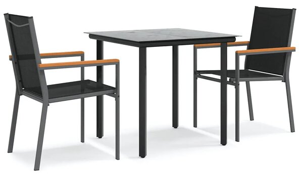 Zestaw mebli ogrodowych z metalowym stelażem P9-T45