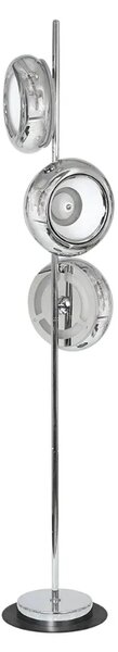 Srebrna lampa podłogowa - 4X K352 K1-C95
