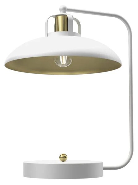 Biała industrialna lampka nocna - K486 B3-N13