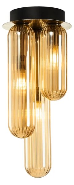 Złota lampa sufitowa 3X K394 L3-N72