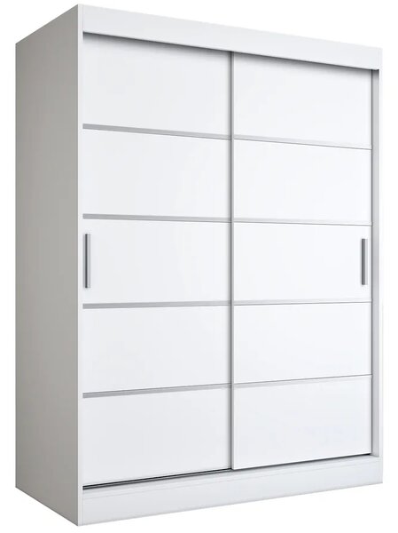 Biała szafa przesuwna 150 cm F3-N79