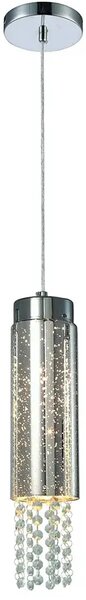 Wisząca lampa z kryształkami w sylu glamour - 22X N63 E4-N38