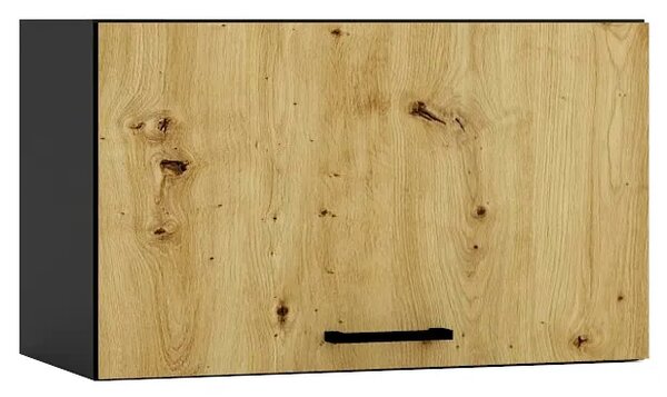 Szafka nad okap 60 cm grafit + dąb artisan M6-R36