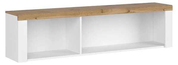Biała minimalistyczna półka ścienna G8-C96