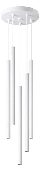 Biała nowoczesna lampa wisząca sople - 3X A382 M3-H27