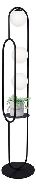Nowoczesna lampa stojąca z półką - S824 K6-B46