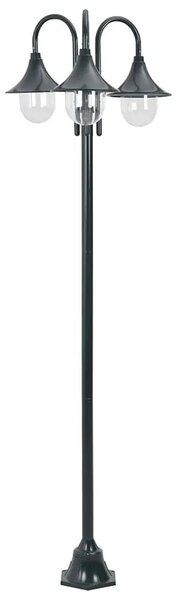 Zielona wysoka lampa ogrodowa zewnętrzna - 3S A466 A7-R97