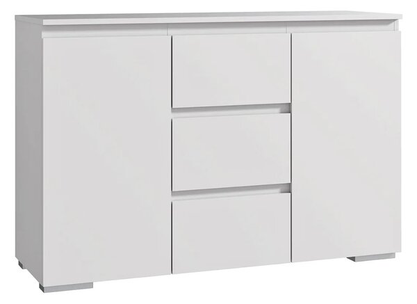 Biała nowoczesna komoda 120 cm L9-D12