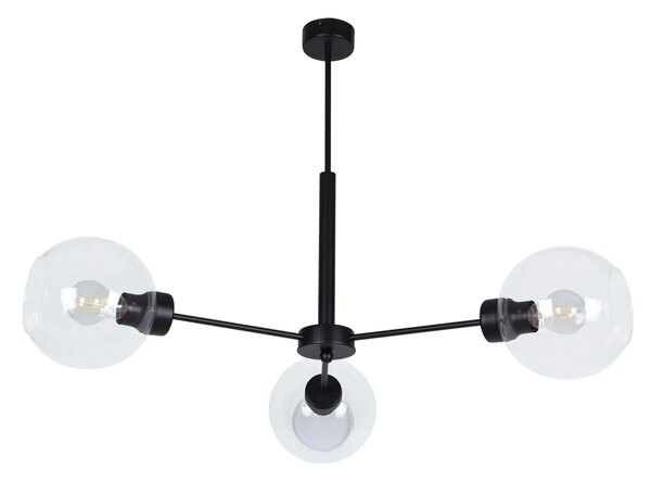 Loftowa lampa sufitowa ze szklanymi kloszami - 4X S836 C3-P95