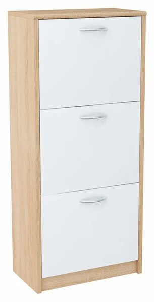 Szafka Na Buty Dąb Sonoma + Biały W1-G22