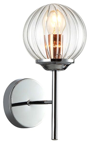 Nowoczesny kinkiet w stylu glamour - K120 E2-D10