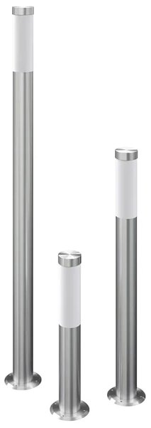 Zestaw 3 stojących lamp ogrodowych - O011 R4-S53