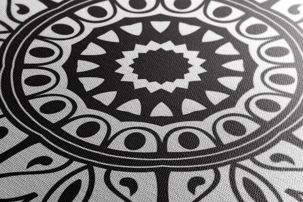 Obraz czarno-biały ornament