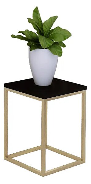 Minimalistyczny kwietnik złoty + czarny N4-M90