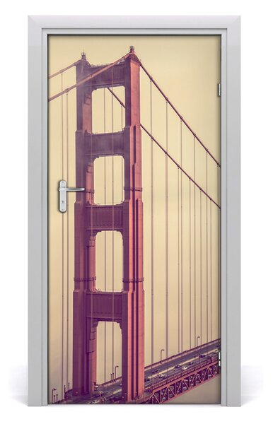 Fototapeta samoprzylepna DRZWI Most San Francisco