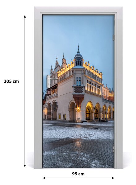 Fototapeta samoprzylepna na drzwi Kraków Polska