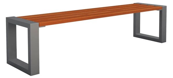 Drewniana ławka na metalowych nogach 150cm Eret 8X Z1-W07