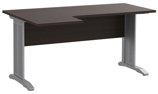 Nowoczesne Lewostronne Biurko Narożne Wenge S3-H06