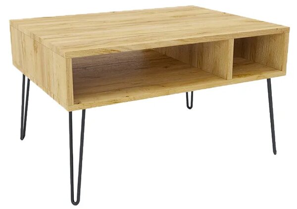 Minimalistyczny stolik kawowy dąb craft E8-L12