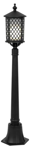 Czarna lampa stojąca słupek do ogrodu - 7X A447 Z5-E37