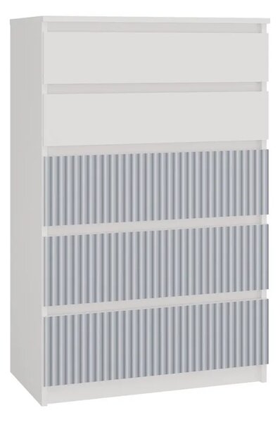 Dziecięca komoda dla chłopca biały + niebieski H1-G92