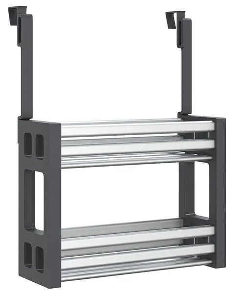 Aluminiowy zawieszany organizer kuchenny - Elix