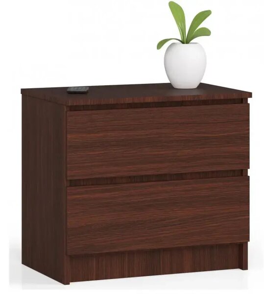 Klasyczna Komoda Z Szufladami Wenge D7-W79