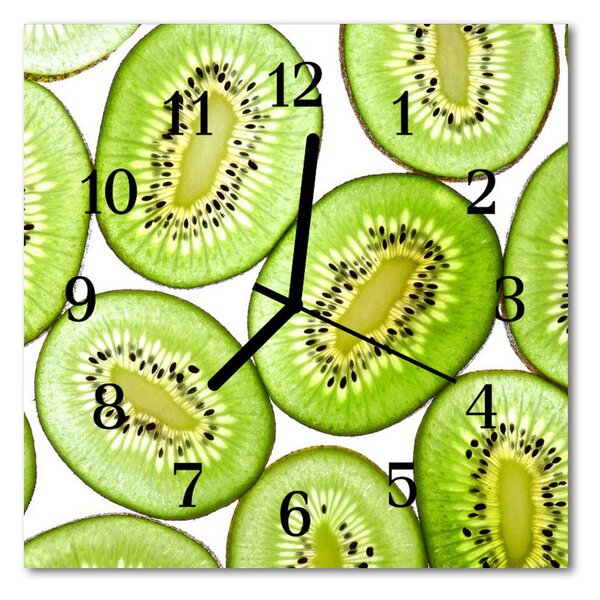 Zegar ścienny kwadrat Kiwi