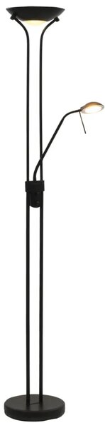 Czarna lampa podłogowa z funkcją przyciemniania - 22X EX05 Z4-K01